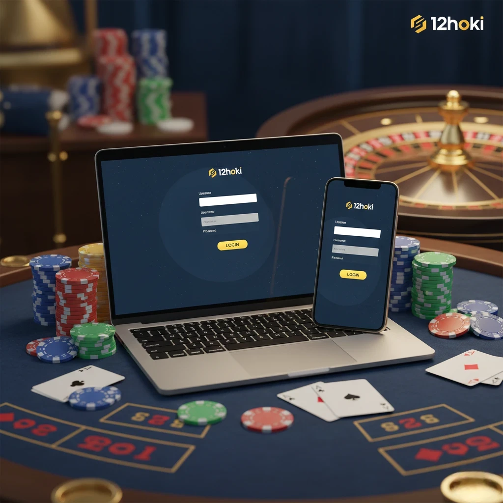 Banner panduan 12hoki login di agen casino online