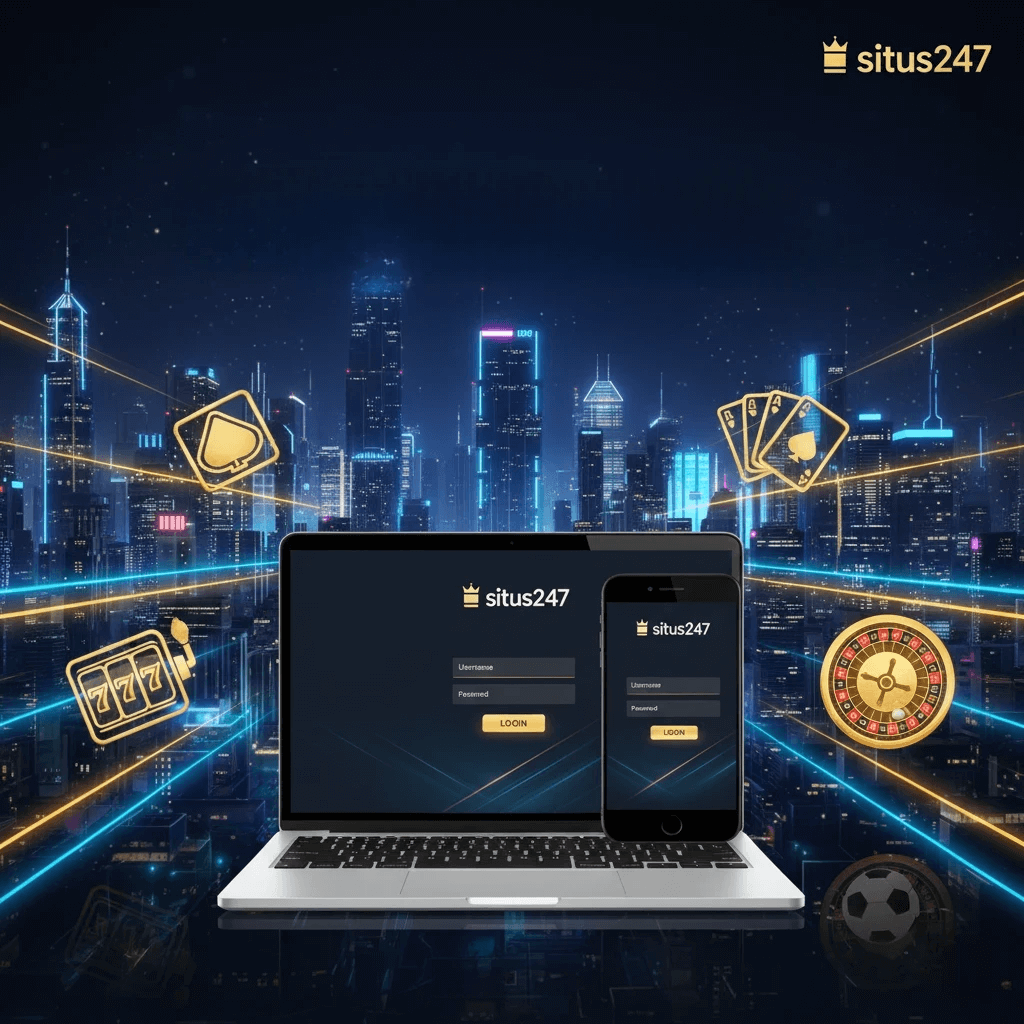 Banner panduan situs247 login di situs judi online resmi Indonesia