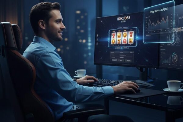 Pemain slot online menggunakan Hokijoss Login untuk menang bertahap dengan strategi progresif