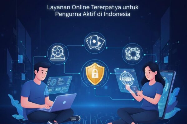 Ilustrasi WIN11BET layanan online terpercaya di Indonesia dengan taruhan olahraga, slot interaktif, dan pengalaman aman di laptop dan smartphone